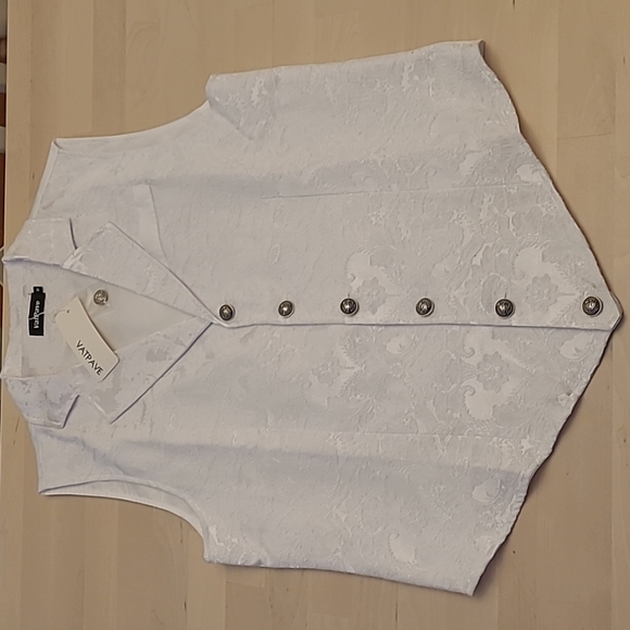 NWT Vatpave Victorian Suit Vest Steampunk Gothic Mens Waistcoat - Picture 1 of 13